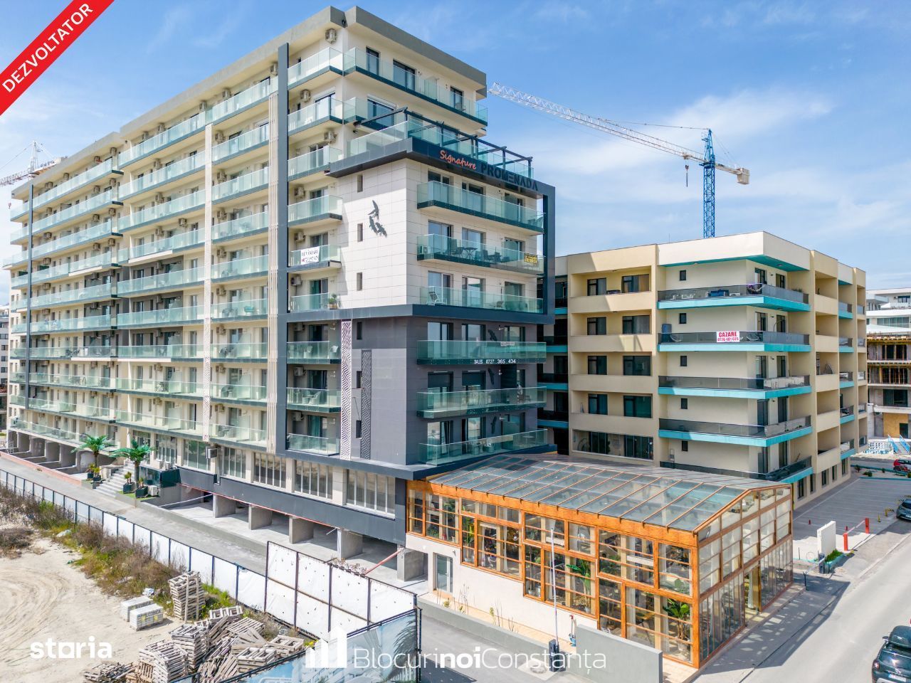 #Apartamente la cheie, 50m de plajă - Signature Promenada, Mamaia Nord