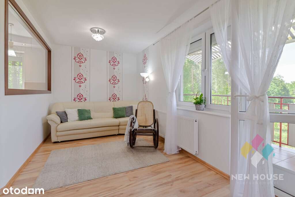 Słupy, dwupoziomowe mieszkanie, balkon, m.post. - Pełny obrazek: 5/20