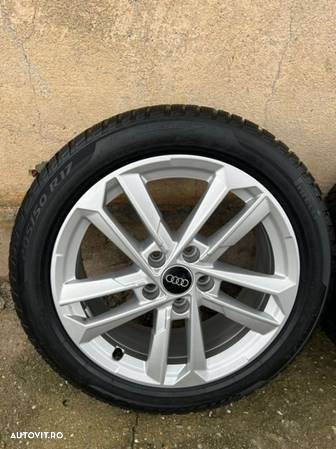 Jante audi A3 A4 A5 A6 modelul nou cu cauc noi 205/50R17 de iarna Pirelli dot 2020 - 5