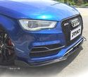 SPOILER LIP FRONTAL SLINE PARA AUDI A3 8V 12-20 SEDÁN AVANT ABS - 3