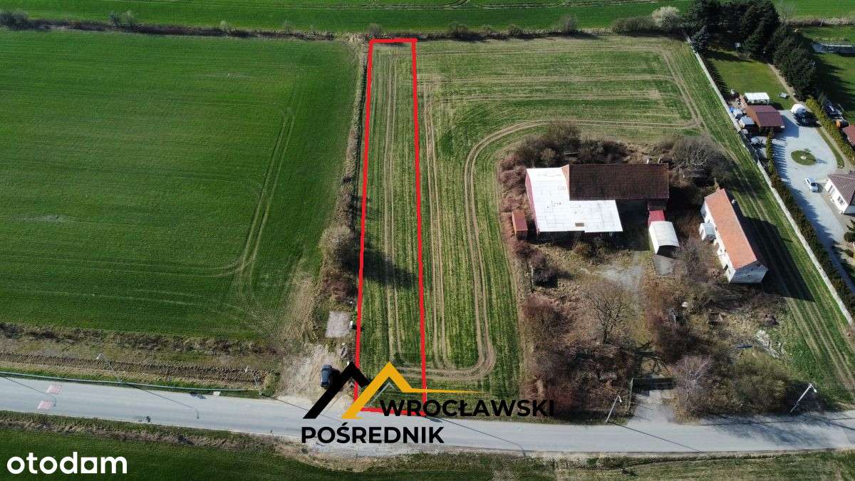 Działka inwestycyjna | 20 min od Wrocławia |-3