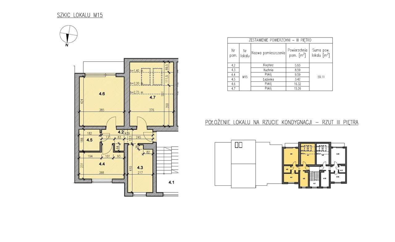 Mieszkanie 3 pokojowe | Zacisze - Pełny obrazek: 4/14