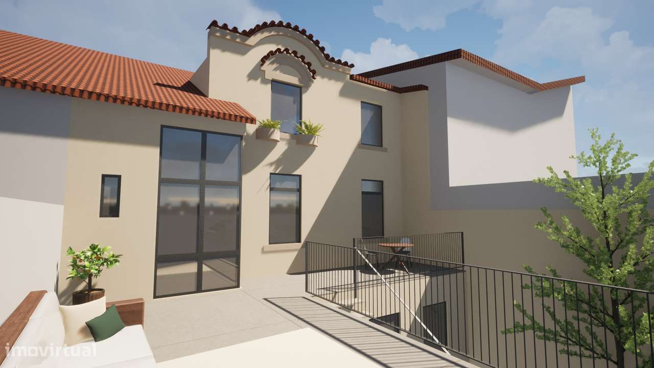 Moradia T3 p/ recuperar no centro histórico Rua Serpa Pinto no Porto. - Grande imagem: 5/23