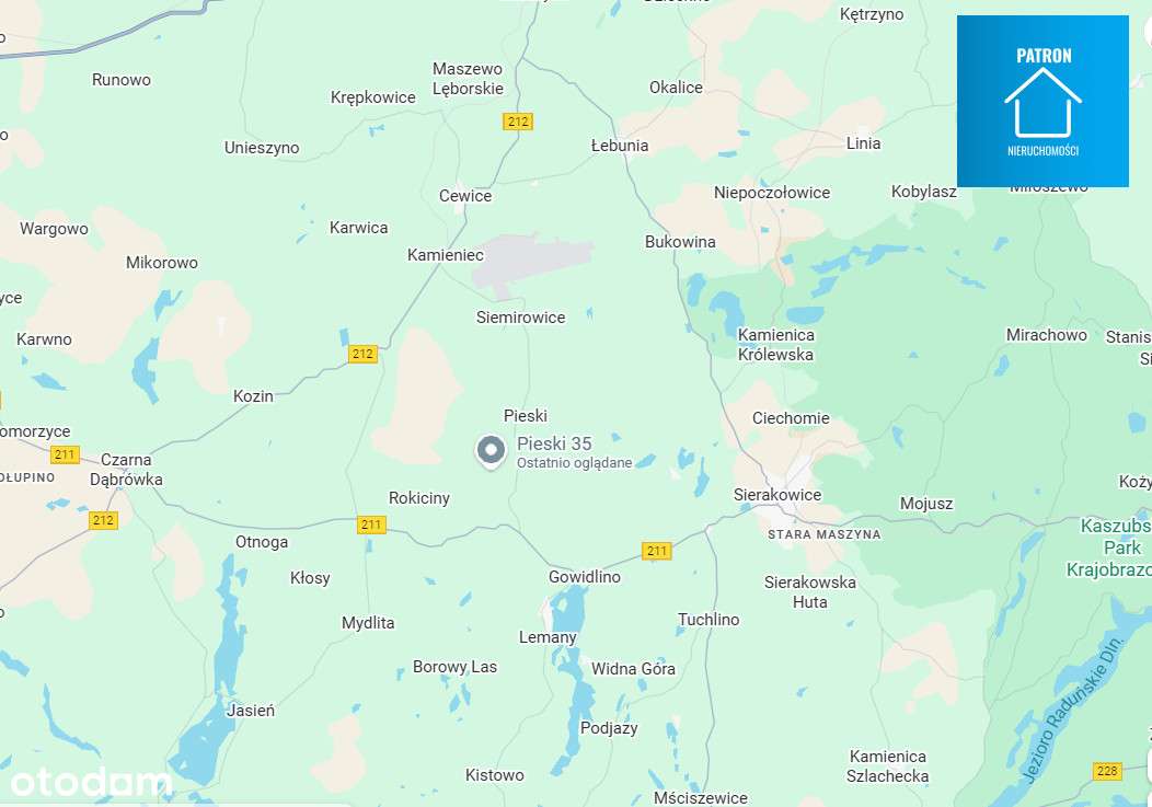 Działki budowlane w otoczeniu lasu  gmina Cewice-8