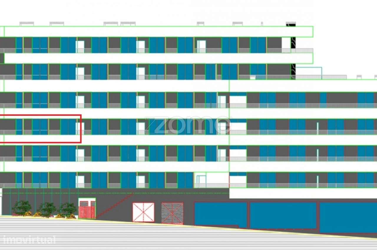Apartamento T3 c/ Varanda, Freamunde, Paços de Ferreira (Fração AG) - Grande imagem: 2/17