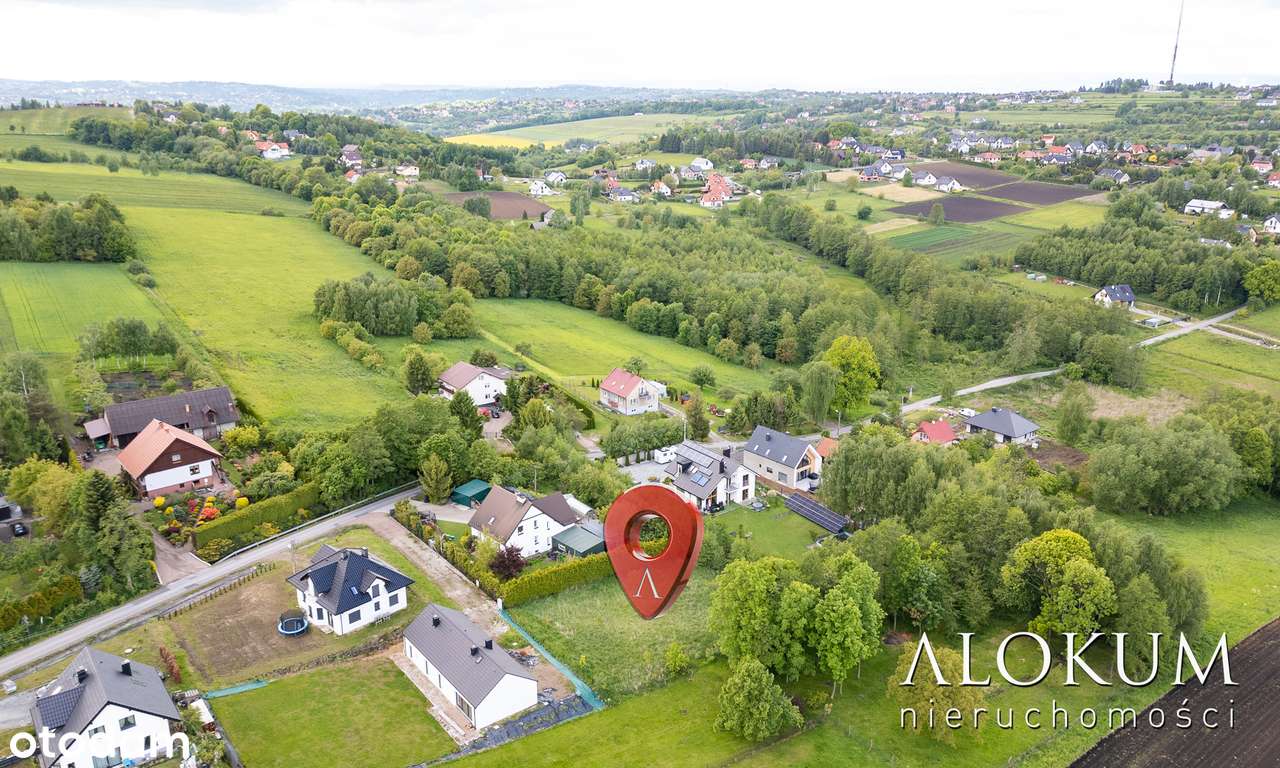 Atrakcyjna działka budowlana Grajów Wieliczka. - Pełny obrazek: 4/10