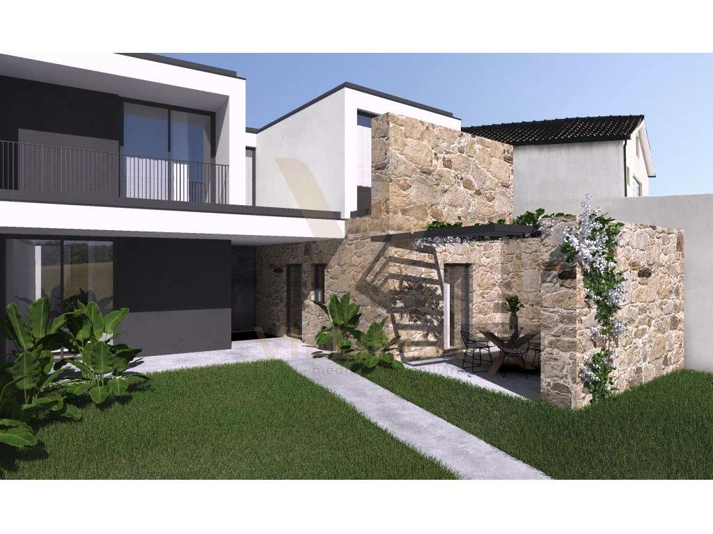 Terreno 510m² com projeto aprovado - Vitorino das Donas, Ponte de Lima - Grande imagem: 5/6