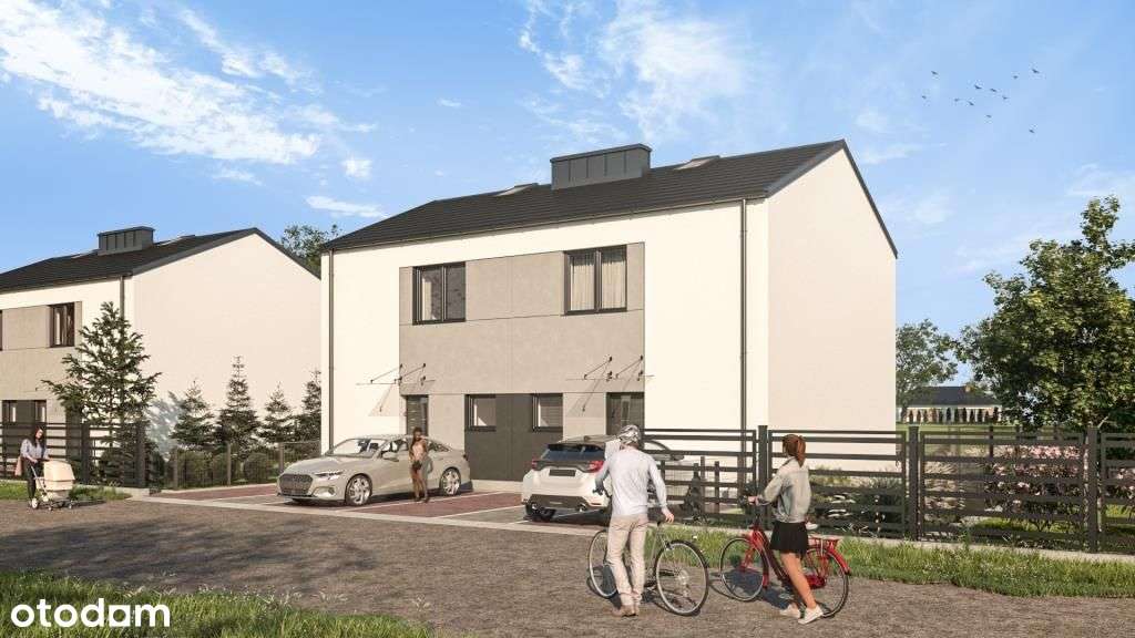 OSTATNI Kameralny bliźniak 80m2 działka 200m2-11