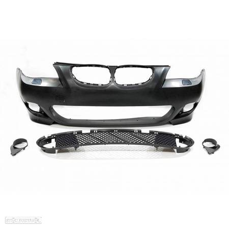 Para-choques Frontal BMW E60 / E61 2003-2010 Pack M look em plástico ABS - 1