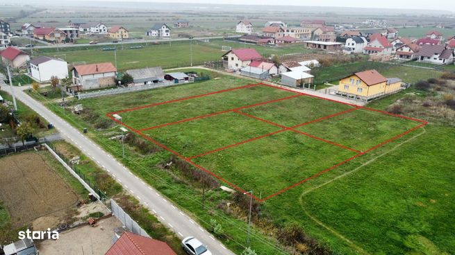 Trei parcele de 600 mp in Botiz | Toate utilitatile, aproape de oras-3