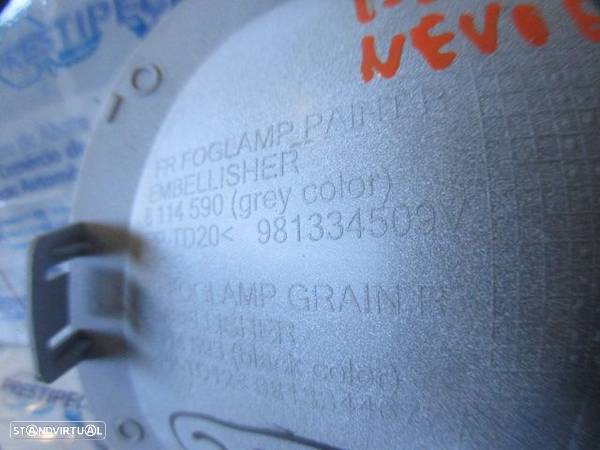 Grelha Friso 981334509V 9813344677 CITROEN C3 3 FASE 1 2019 1.2I 83CV 5P BRANCO FRT DRT GRE PC FAROIS DE NEVOEIRO - 3