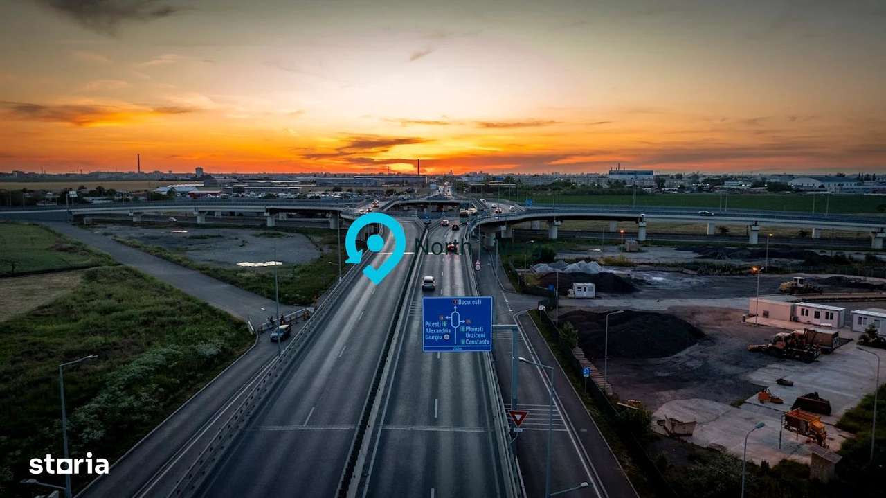 Teren 16,500mp Popesti-Leordeni / Soseaua Oltenitei  / Danubiana-0