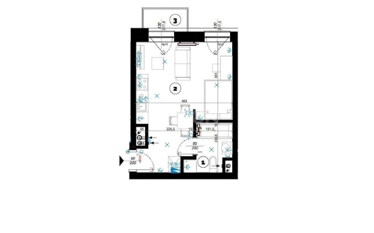 Mieszkanie, 29,77 m², Kalisz
