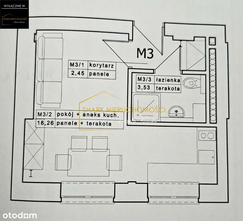 Kawalerka w świetnej lokalizacji + komórka!-15