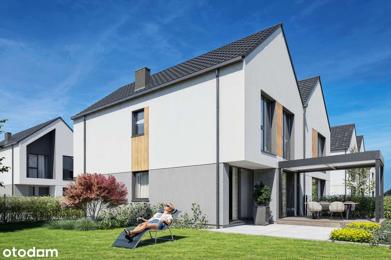 Nowoczesny dom 116 m² z dużym ogrodem i garażem! - Pełny obrazek: 5/9