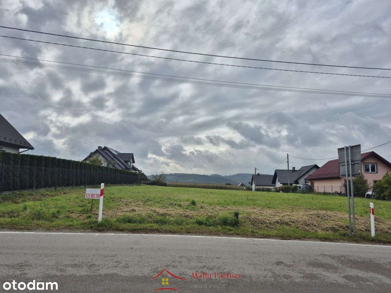 Gdów, Stadniki, działka budowlana 2x12a,media przy-5