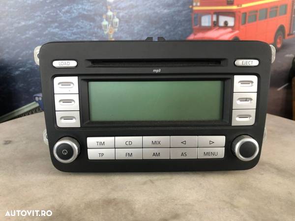 Radio CD Mp3 RCD 500 VW , cod 3C0035195B - 1