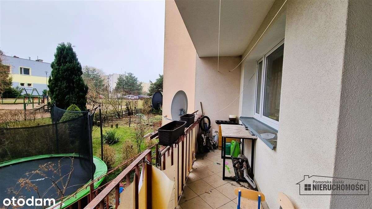 2 pokoje, parter, loggia i ogródek – Szczecinek.-6