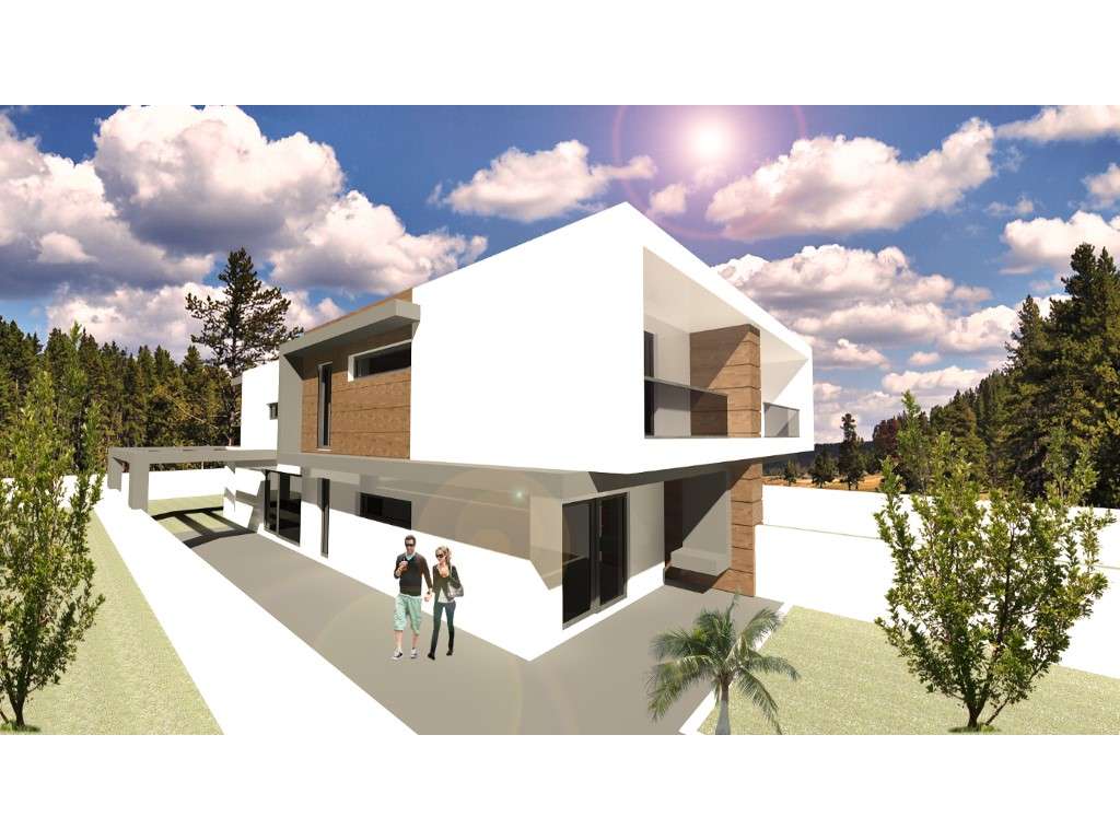 Moradia Geminada T4 em Redondos - Fernão Ferro.-1