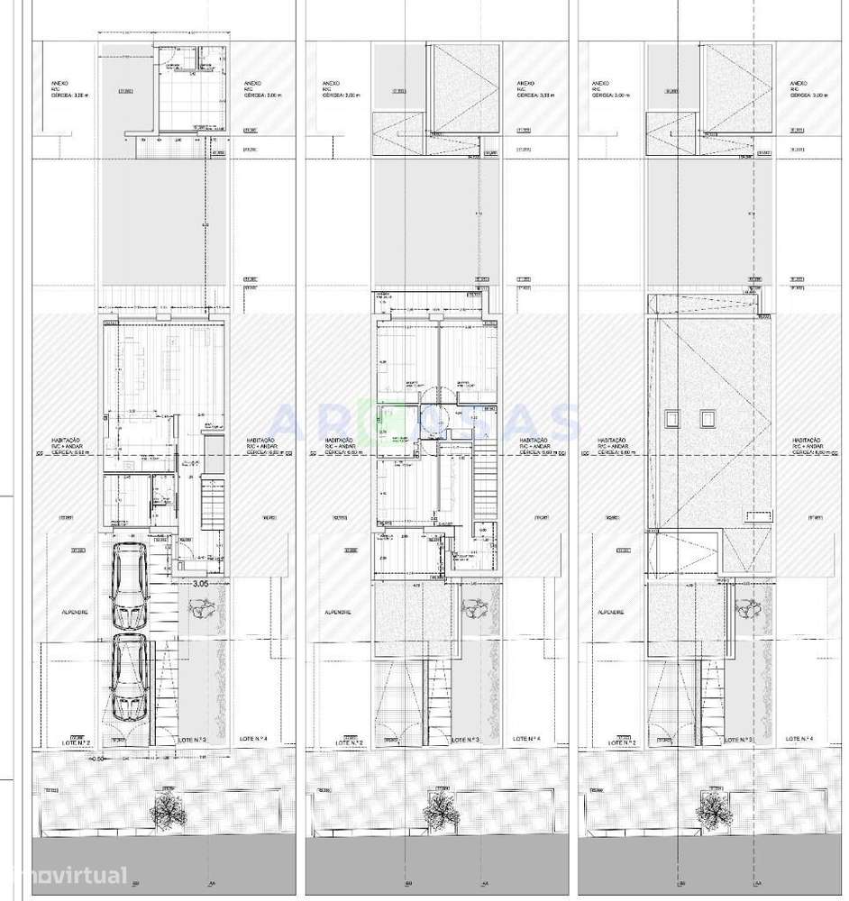 Moradia V3 com jardins e estacionamento na Trofa-35