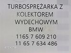 NOWA ORYGINALNA TURBINA Z KOLEKTOREM WYLOTOWYM BMW - 7634486 - 9