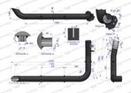 Tłumik rura wylotowa Case New Holland Ford Fiat 82020040 - 3