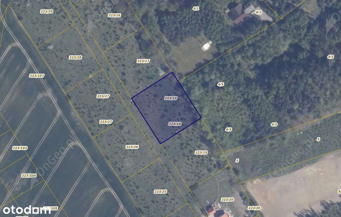Działka 223/18 w miejscowości Warcz-0