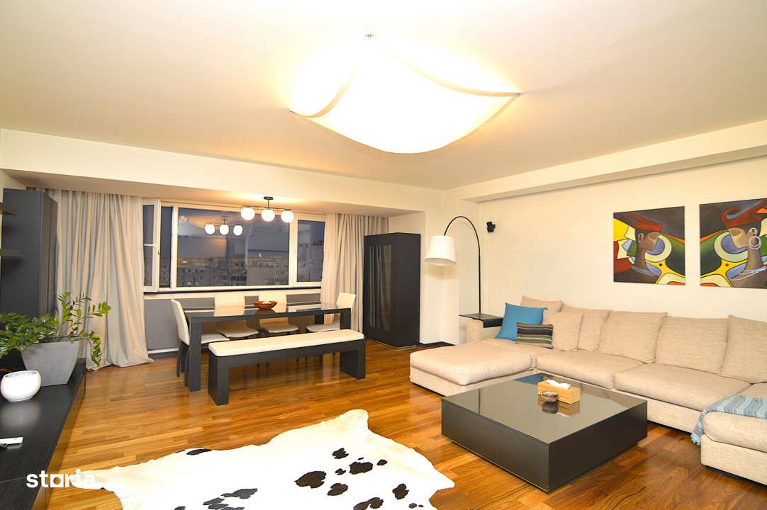 INCHIRIERE APARTAMENT SUPERB DE 3 CAMERE, SUPRAFATA 100 MP, UNIRII – - Imagine principală: 4/19