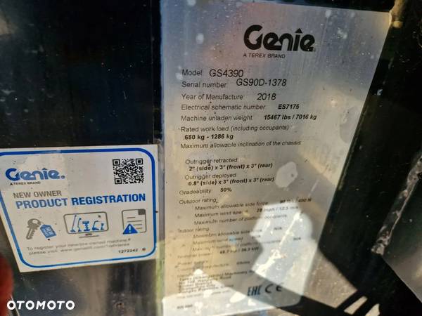 Genie GS4390   P505 - 12