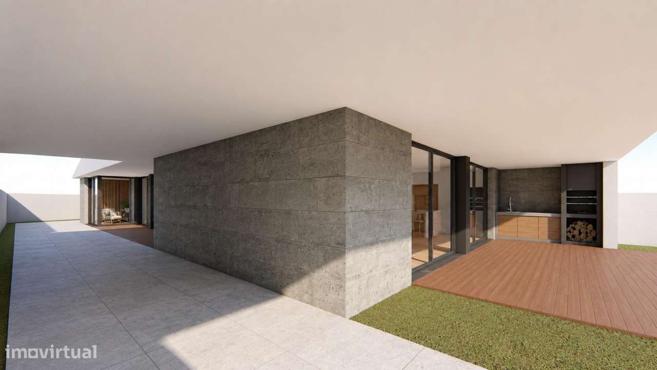 Moradia T3 | Térrea | Piscina | Jardim | Barbecue | 2 Carros-30