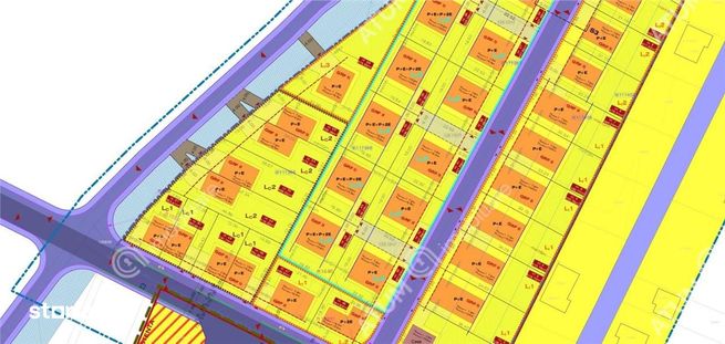 Teren intravilan de 543 mp cu PUZ constructie duplex in Cristian-0