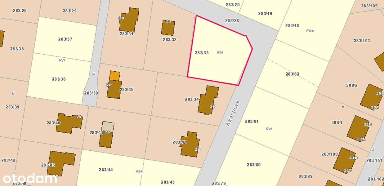 Działka bud. 1457mkw., w Chrząstawie Małej, gm. Czernica-19