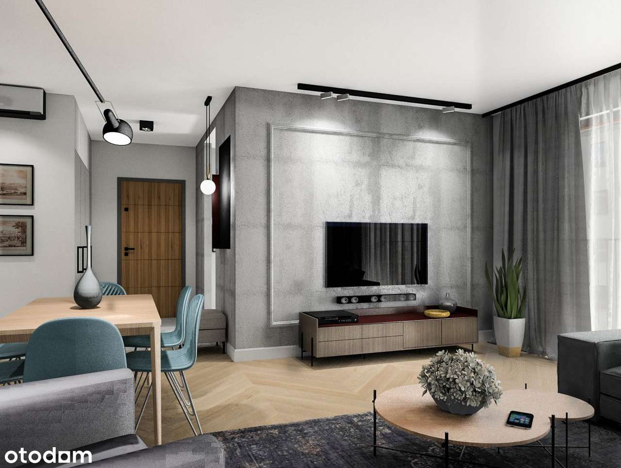 2 pokoje/ Balkon/ Brak podatku PCC/ nowe mieszkanie-3