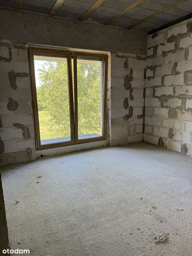 Dom 128 m2 plus 56m2 strych  w Jagodowie-duża piękna działka467m2-15