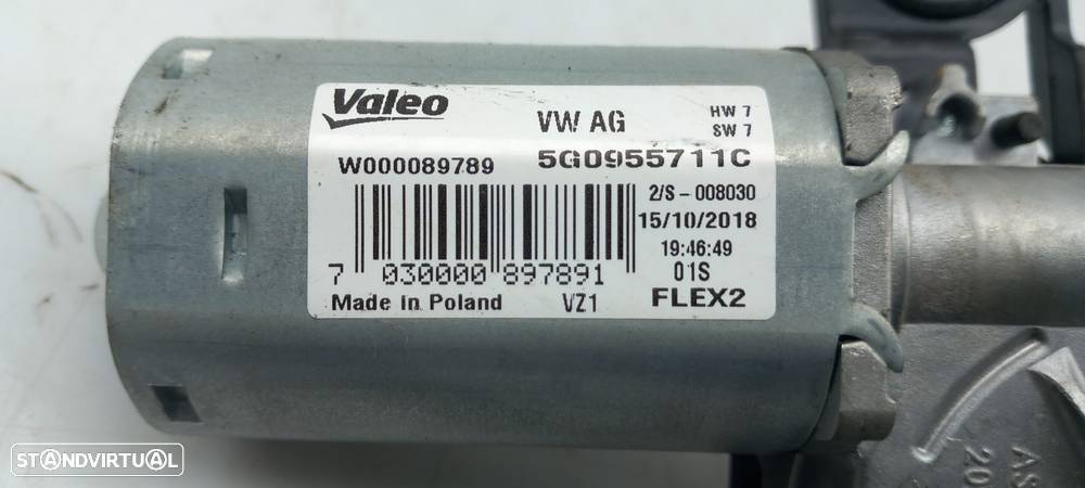 Motor Limpa Vidros Trás Volkswagen Golf Vii (5G1, Bq1, Be1, Be2) - 4