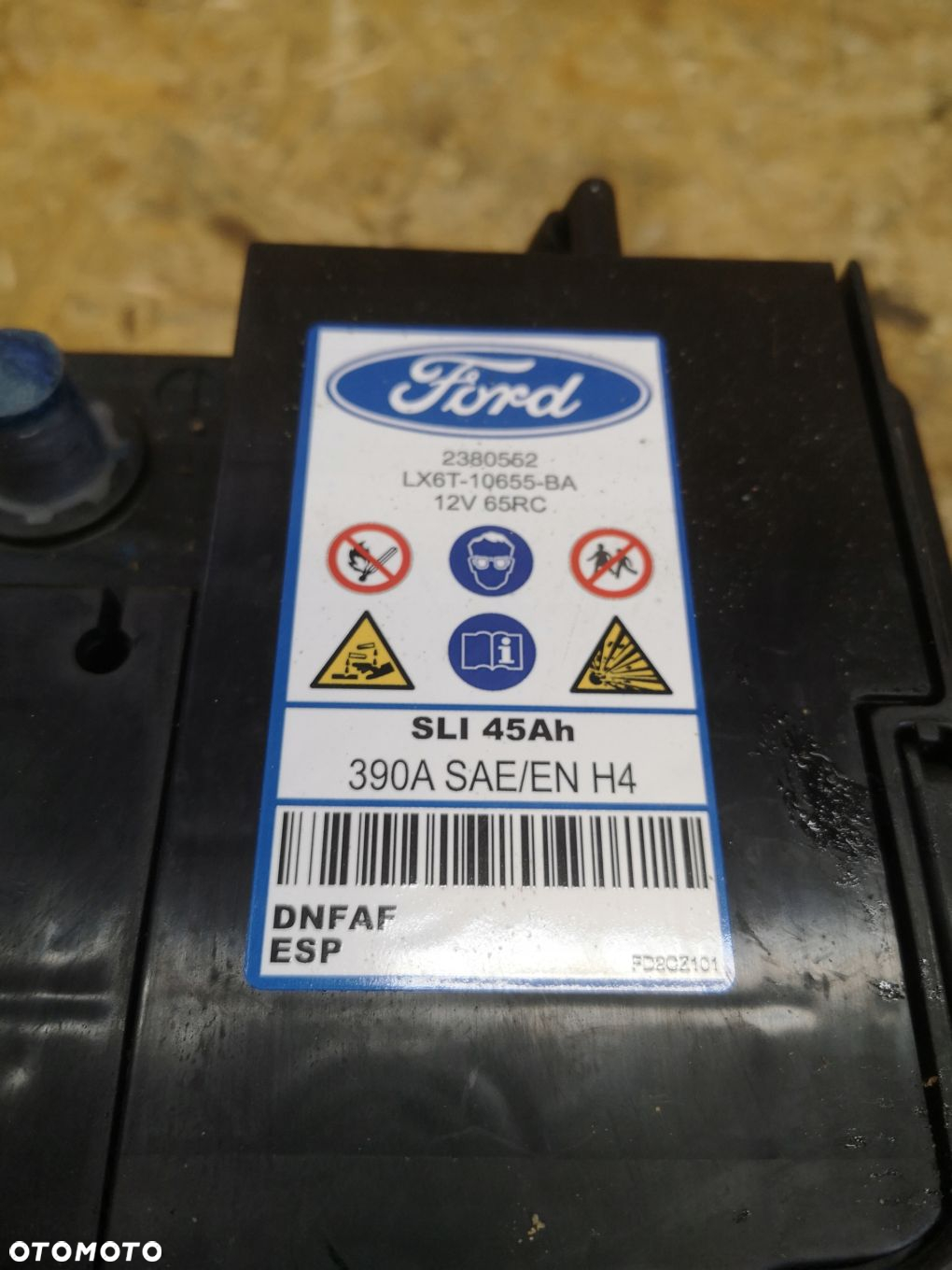 FORD KUGA MK3 AKUMULATOR 390A LX6T-10655-BA - 3