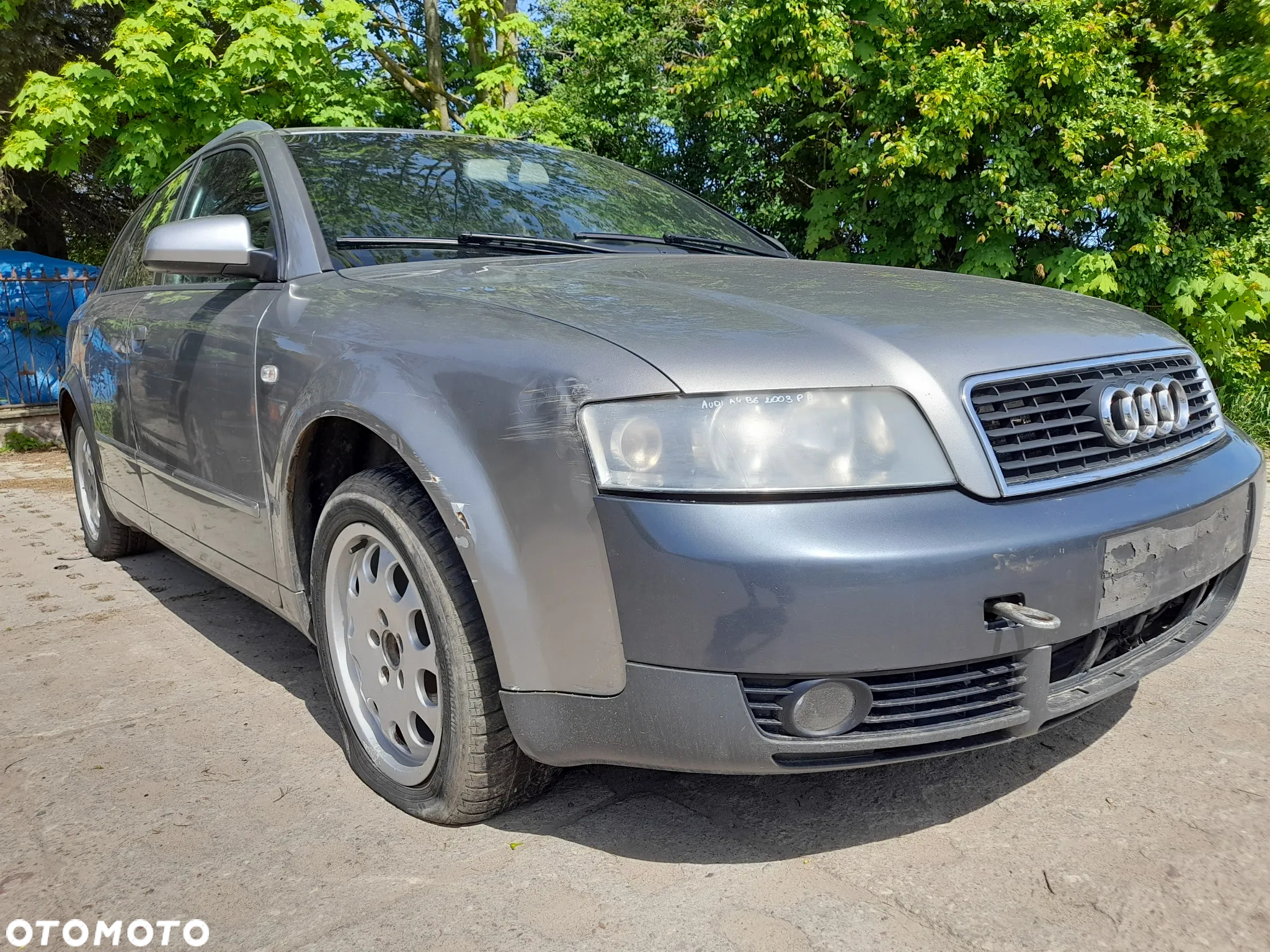 AUDI A4 B6 DRZWI PRAWY TYŁ PRAWE TYLNE LY7Q - 14