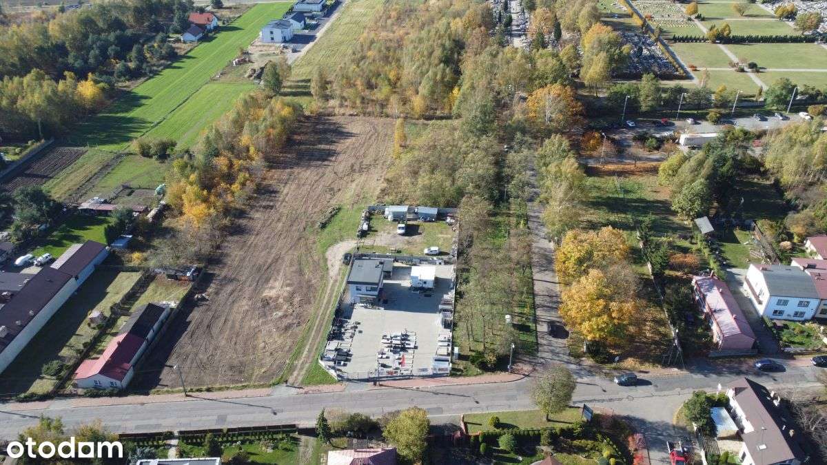 Działka usługowa Lisiniec, małe hale na wynajem-8