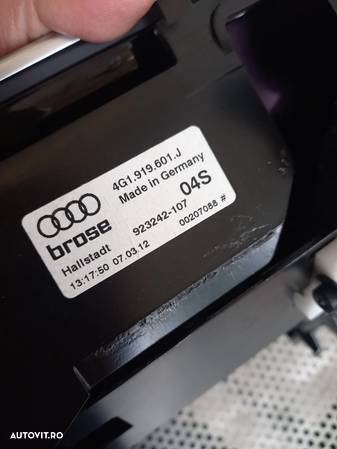 Display Navigatie Audi A6 4G C7 Volan Stanga Cod 4G1919601J - Dezmembrari Arad - 5