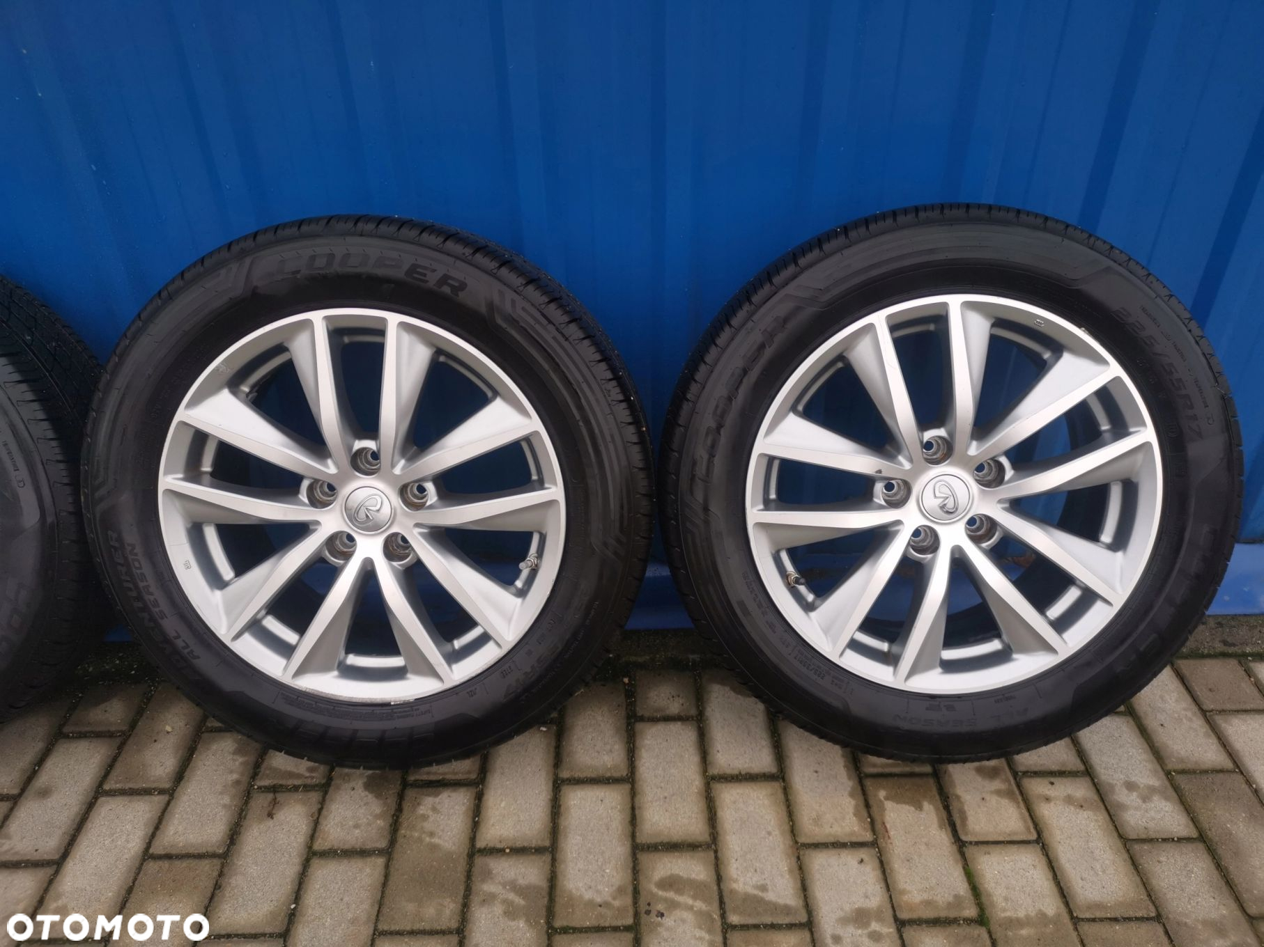 INFINITI Q50 USA KOLA FELGI OPONY 225/55R17 2022 ROK OPON M+S - 3