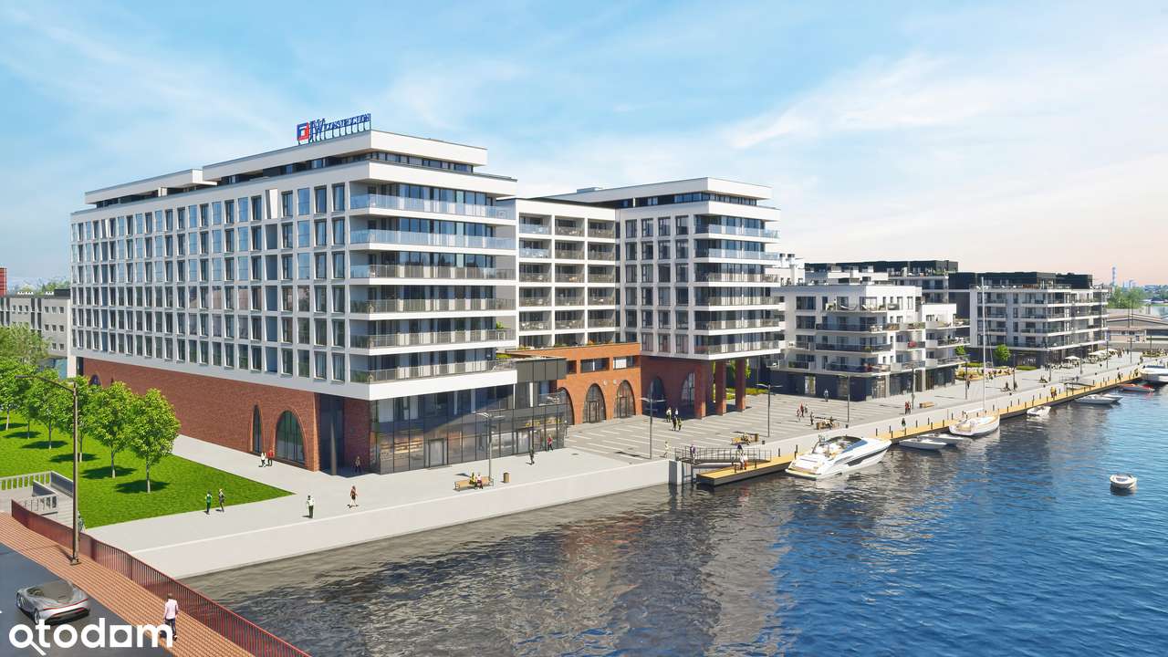 Nowoczesna kawalerka z widokiem na piękny ogród, centrum - Pełny obrazek: 2/4