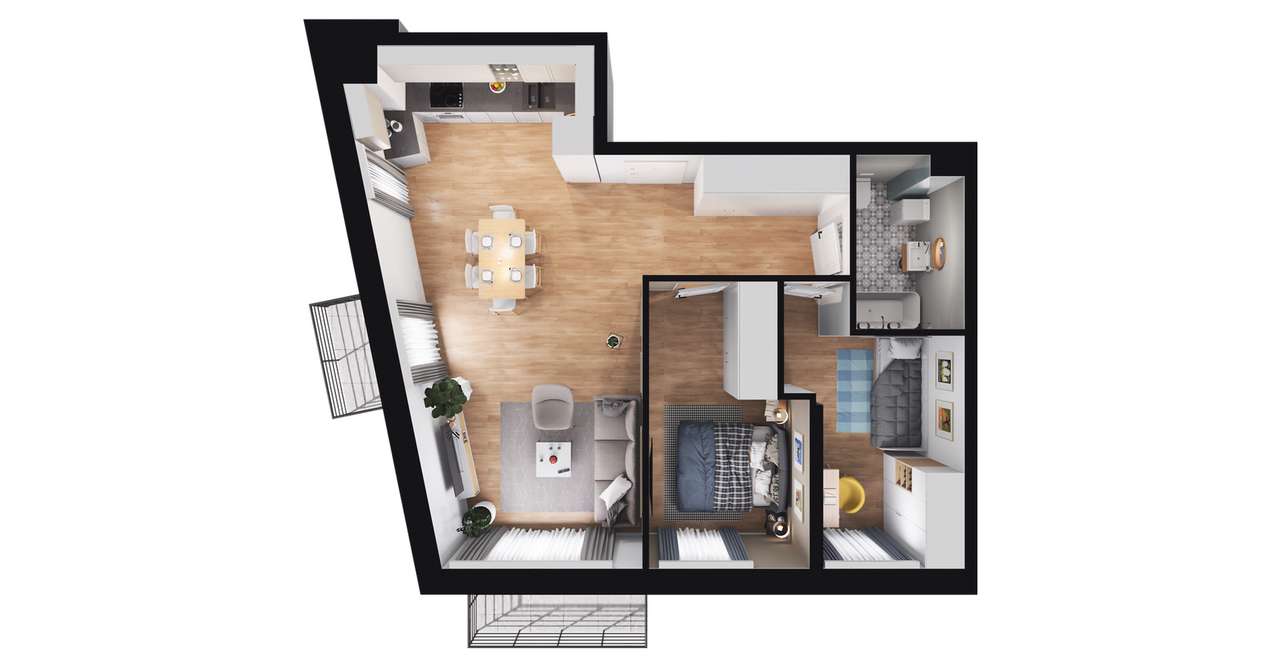 Apartment in Katowice - View 3