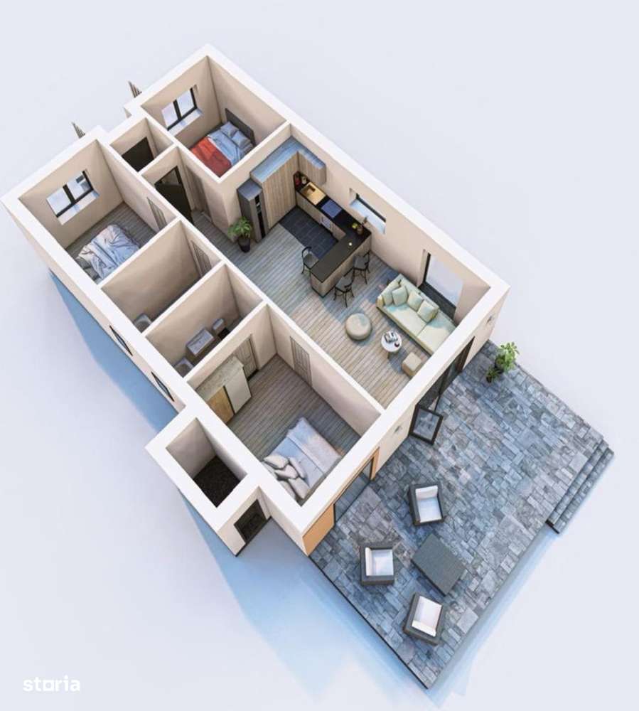 Case Napoletane Tunari , curte 400m, 0% COMISION-3