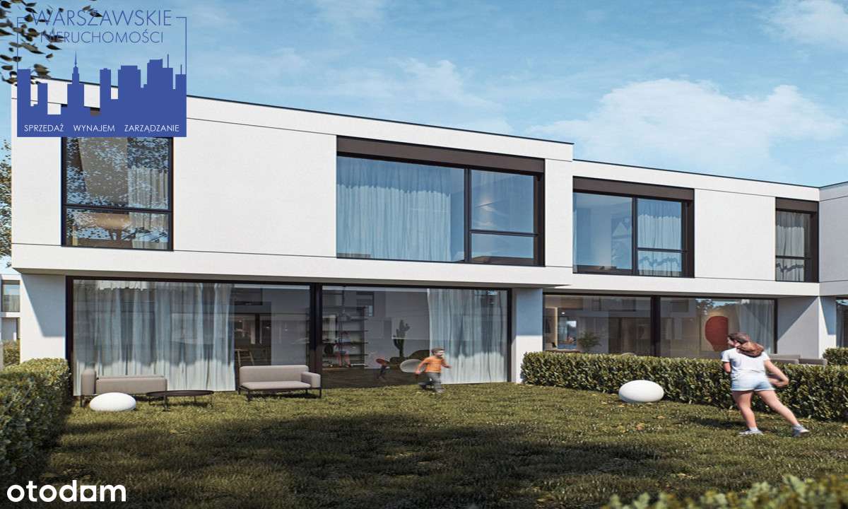 Nowoczesny Dom w Wawrze, 4 pokoje, ogród-3