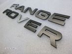 RANGE ROVER NAPIS LOGO EMBLEMAT LITERA LITERY - 6