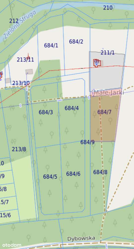 Działka na sprzedaż – Małe Jarki, koło Cierpic, niedaleko Torunia-12