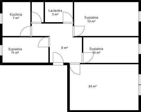 Rozkładowe, 4pok. ul. Bezpieczna-16