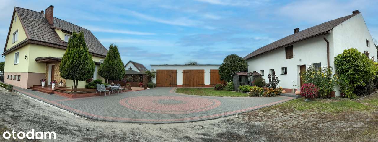 Siedlisko dom z zabudowaniami gospodarczymi na dużej działce 1,85 ha-4