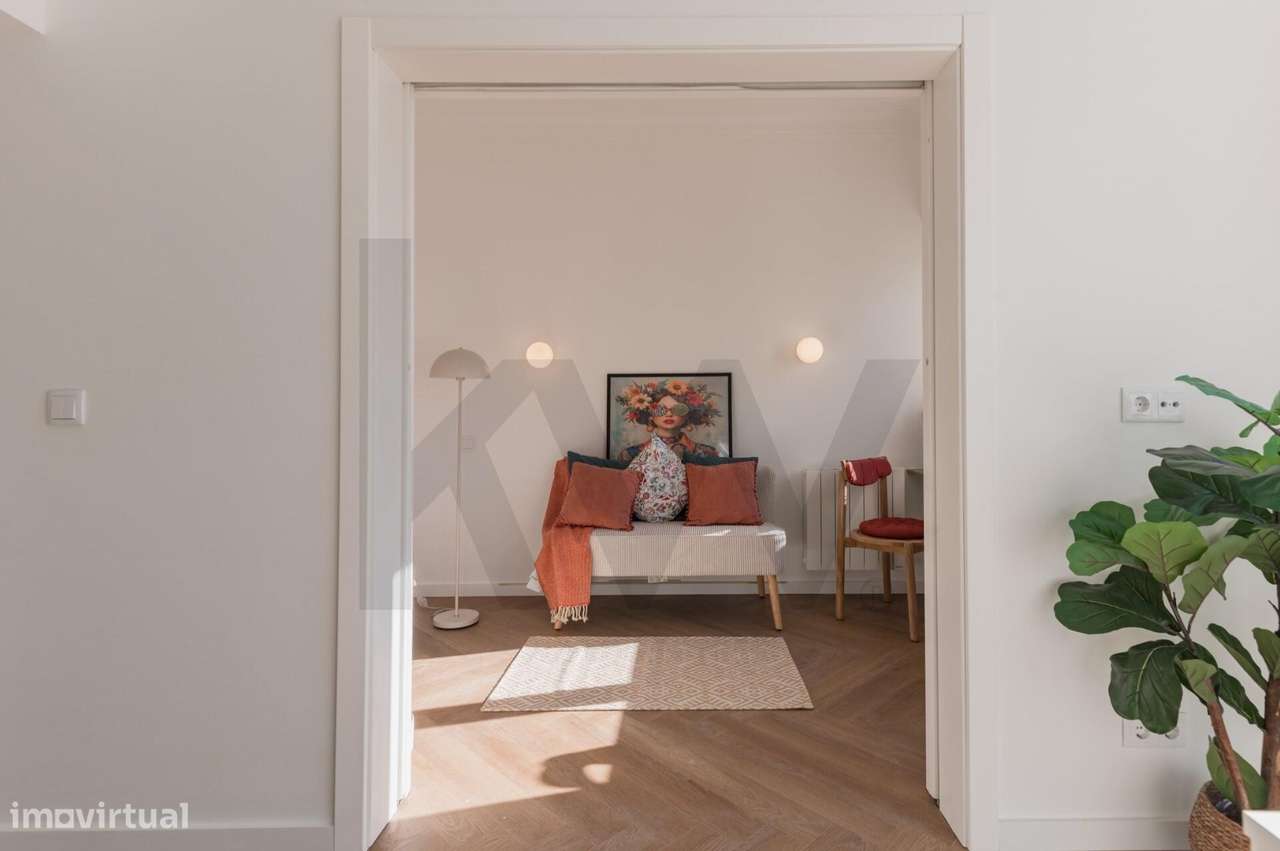 T1+1 com Vista Rio | Totalmente Renovado - Grande imagem: 5/26