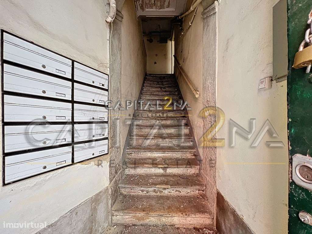 Prédio Devoluto com Projeto Aprovado na Baixa de Lisboa-30